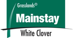 Mainstay white clover logo